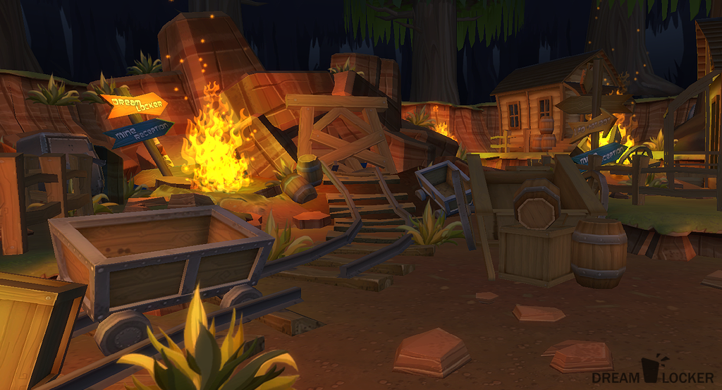 The Rocking Undead - real-time screenshot