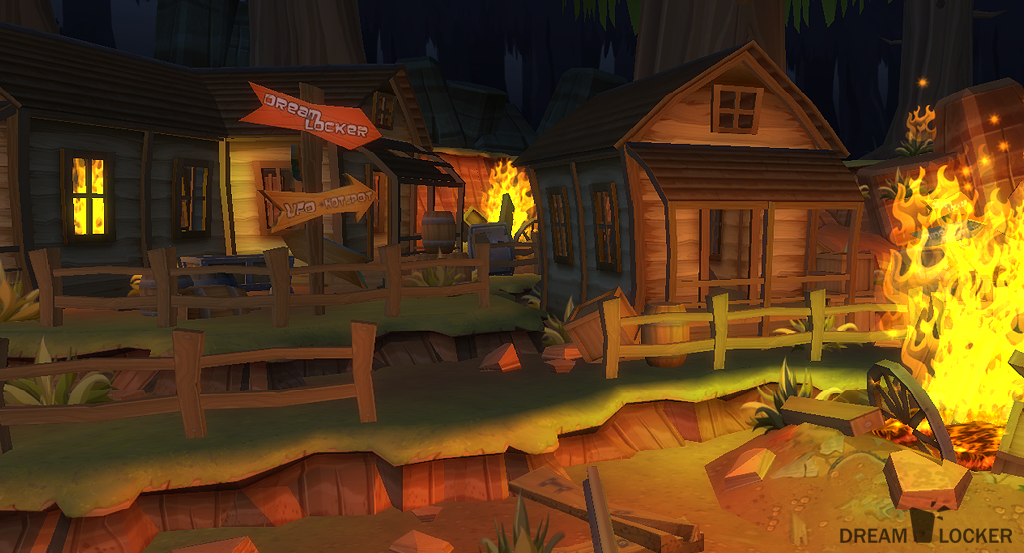 The Rocking Undead - real-time screenshot