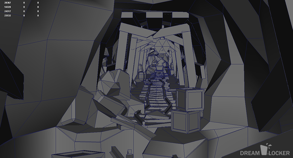 The Rocking Undead - maya level building