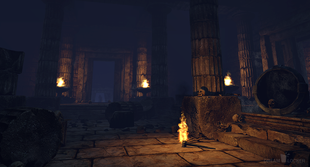 Minos Temple - Udk real-time screenshot