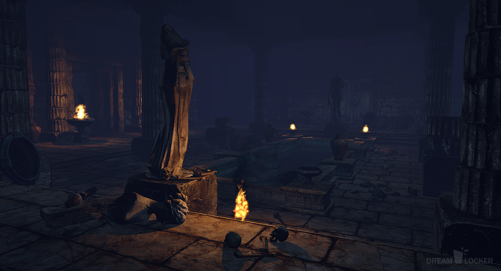 Minos Temple - Udk real-time screenshot