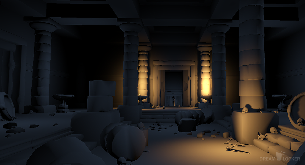 Minos Temple - Udk real-time screenshot